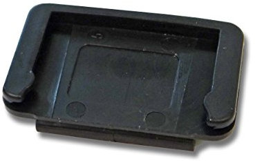 vhbw Okular-Verschluss kompatibel mit Nikon D7000, D7100, D750, EM- F50, D70s, F-301, D7500, D90, D80, D780 Kamera Spiegelreflexkamera DSLR - Schwarz