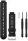 Garmin - Correa de repuesto para reloj Forerunner, color negro/gris