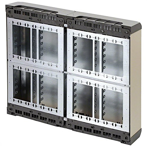 3M VKA 12 / DIN-LSA2, FlexiBase - 3M Quante 52-301-00300; avec FlexiBase: Drehbare basique support ventouse, pour DIN ou LSA-PLUS2; Komplett avec Haube; 550 x 665 x 125 mm