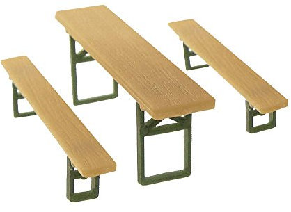 FALLER 272442 - Brauerei-Bänke und -Tische