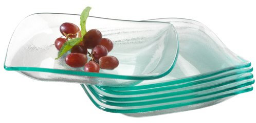 Mäser, Serie La Musica, Schüssel aus Glas, 20 cm, Dessertschalen im 6er-Set