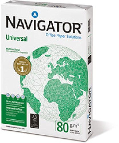 Navigator Universal Kopierpapier A4 80g weiß sehr hohe Weiße ungeriest