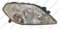 Prasco - DS5224904 - Nissan - Primera P12 - Mod. 03/02-12/06 - Scheinwerfer Links-H7+H7+H7-Mit Lwr-Ohne Motor