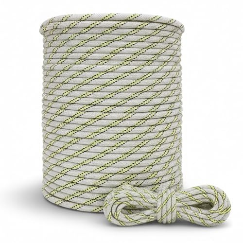 Benimeli Cuerda Semiestática | SOGA Gruesa | Cuerda Nylon 11 mm (20 m) | Poliamida Tipo A · Estándar EN-1891 · Resistencia 31,2 kN · Trabajos Verticales, Rescate y Espeleología