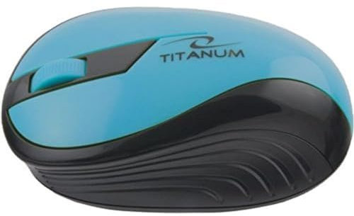 Souris sans Fil Esperanza Titanum Rainbow 3D TM114T (Noir/Bleu)