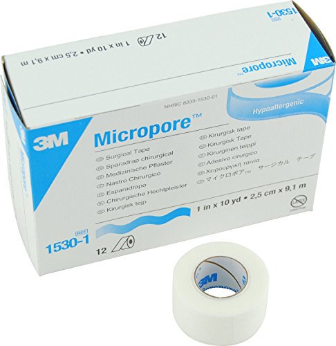 Micropore Paper Tape - 1 x 10 Yds - 120 Per Case - Model MMM15301