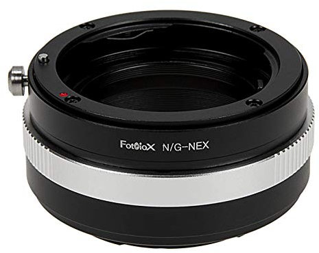 Fotodiox Lens Mount Adapter - Nikon Nikkor F Mount G-Type D/SLR Lens to Sony Alpha E-Mount Mirrorless Camera Body