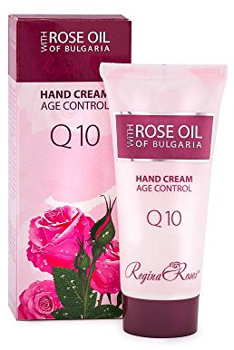 Biofresh Rose Oil of Bulgaria Anti Age Q10 Handcreme mit 100% bulgarischem Rosenöl 50 ml