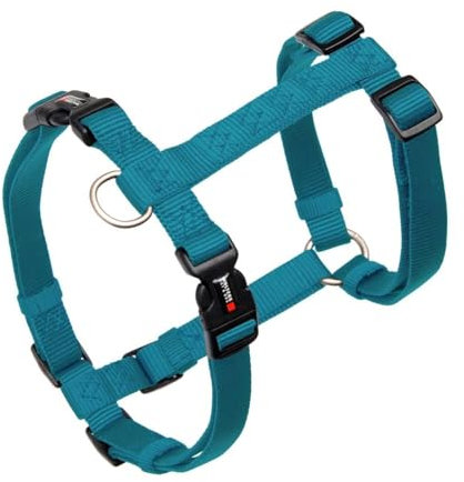 WOLTERS - Geschirr Professional für Mops&Co. - Gr.M 40-55cm x 15mm - Aqua