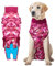 Suitical Recovery Suit Hund, XL, Rosa Camouflage