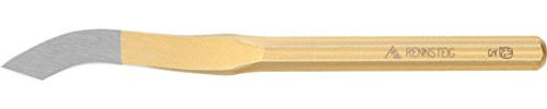 Rennsteig Polished Grooving Chisels, Gold, 6 mm