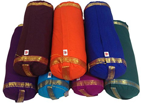 Yoga United Mini-Nackenrolle, auberginefarben