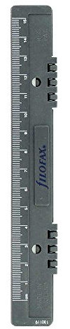 Filofax 130119 Personal Locher mit Lineal