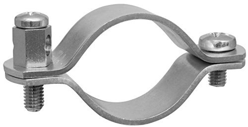 PK Erdungsrohrschelle, Bandeisen verzinkt, 1 Zoll, für Rohr-Ø 30-36 mm
