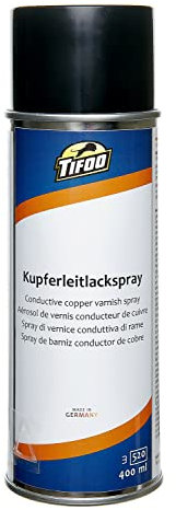Spray conducteur en cuivre/Spray au cuivre – Création d'une couche métallique sur une surface décoratif imprimé en 3D- Remplacement du vernis conducteur à l'argent