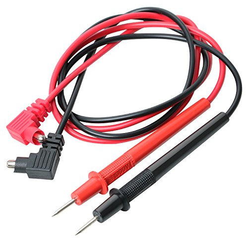 TRIXES Cavi di test per multimetro rosso e nero Sonda Ricambio Test digitale