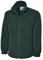 Giacca in pile con zip integrale, stile classico, ideale per sport, lavoro e tempo libero Bottle Green XXX-Large