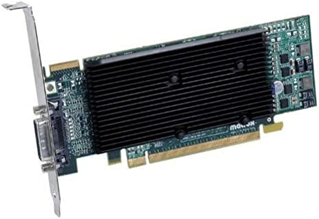 Matrox Electronic Systems GmbH M9120 Plus LP DH 512MB DDR2 PCI16X-EX DUAL-DVI OGL2.0 PASSIV M9120-E512LPUF M9120 Plus LP DH Graphic Cards Other (PCI 512MB GDDR2 DVI 1 GPU)