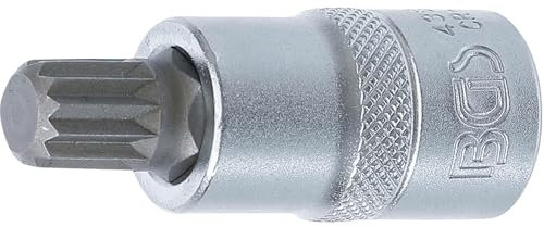 BGS 4354 | Bit-Einsatz | 12,5 mm (1/2) | Innenvielzahn (für XZN) M12