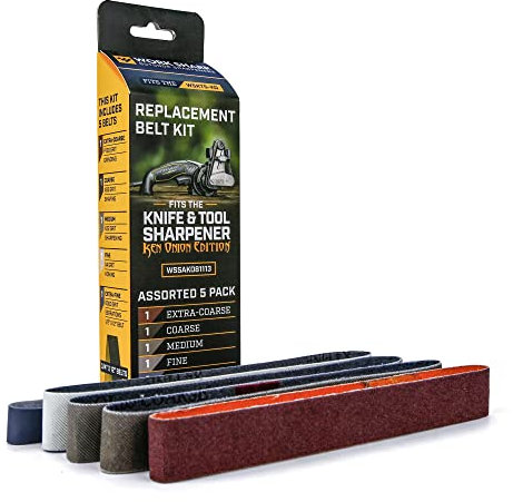 Work Sharp WSSAKO81113 Assorted Belt Kit Replacement for Ken Onion Edition