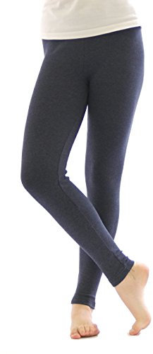 YESET Thermo Leggings Leggins Hose lang aus Baumwolle Fleece warm dick weich Jeans M
