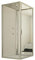 Box Doccia 3 lati 70x90x70 AP. 90 CM H198 trasparente mod. Cristal TRIO 1 Anta