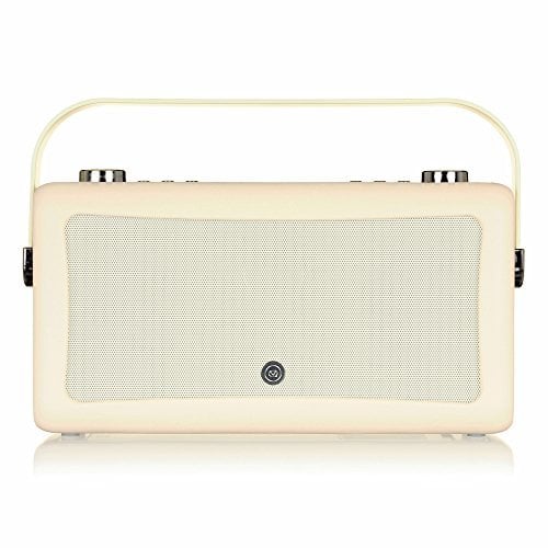 VQ Hepburn Mk II DAB & DAB+ Digital Radio with FM, Bluetooth & Alarm Clock – Cream