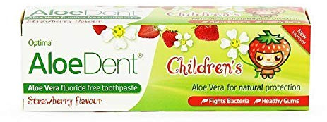 Aloe Dent - Aloe Vera Childrens Toothpaste - Fluoride Free - 50ml