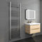 iBathUK | 1800 x 600 Straight Heated Towel Rail Chrome Bathroom Radiator