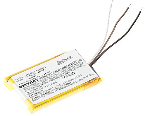 cellePhone Akku Li-Polymer kompatibel mit Apple iPod Nano 1 (1. Generation) (Ersatz für 616-0283/616-0223)