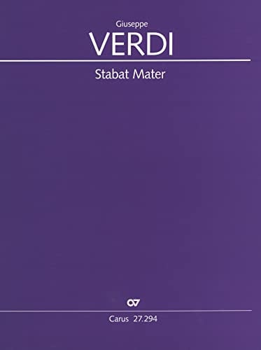 Stabat mater : für gem Chor und Orchester Partitur