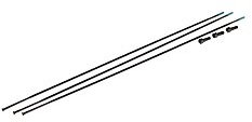 Sram Straight-Pull Roam 40 Speichen (3 Stück) -Schwarz, 276 mm