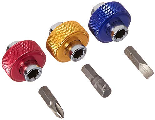 Titan 11218 3-teiliges 1/4-Zoll-Antrieb, Fingergriff-Schraubendreher-Set
