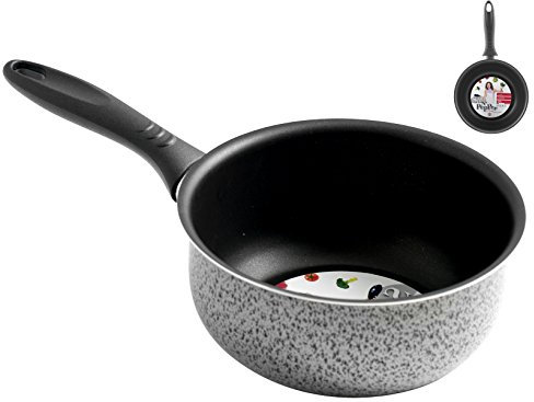Home Salt N'Pepper Pentolino in Alluminio, Rivestimento Antiaderente, 18 cm