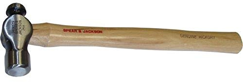 Spear & Jackson SJ-BPH24 Ballpein Hickory Hammer, Blue, 24 oz.