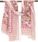 GURU SHOP Leichter Pareo, Sarong, Handbedrucktes Baumwolltuch - rot Kombination 20, Herren/Damen, Baumwolle, 180x110 cm