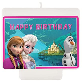 Unique Party 72033 - Disney Frozen Birthday Candle