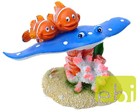 Europet Bernina Aqua Della, Dekoration für Aquarium, Metallrohre 1 11,2 x 7 x 10,7 cm, Ornament in Polyesterharz, ungiftiges und neutrales pH -Wert für frisches und gesalzenes Wasseraquarium,