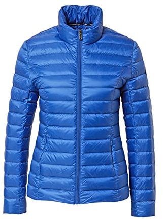 JOTT Doudoune cha à Manches Longues, Bleu Roi, S Femme