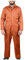 Walls Arbeitsoverall für Herren, langärmelig, Twill-Overall, Orange, 54 Kurz