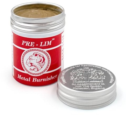 Pre-lim Metal Polish - 65ml - Metal Cleaner, Brass Cleaner, Rust Remover for Metal