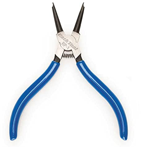 Park Tool RP-1 - Snap Ring (Circlip) ,Blue,Pliers - 0.9 mm Straight Internal Tool