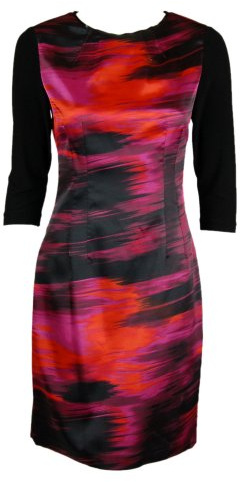 T Tahari Womens Skyler Dress Tutti Frutti 6