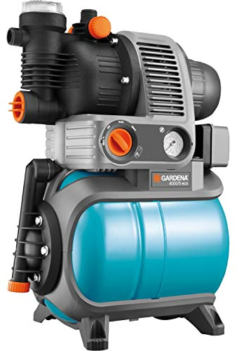 Gardena Hauswasserwerk Comfort - 4000/5 eco, blau / schwarz / orange, 30 x 30 x 30 cm, 1754-20