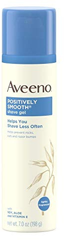 AVEENO Positively Smooth Shave Gel 7 oz (Pack of 11)