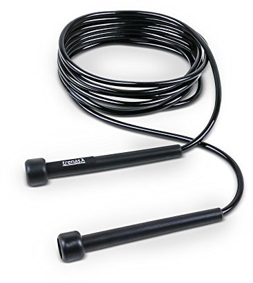 Trenas Springseil, Speed Rope 3 Meter, schwarz