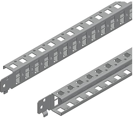 Schneider Electric NSYSQCR Tragschiene B. 40mm H. 500mm für Spacial SF, Spacial SFX, Spacial SM, Spacial SMX