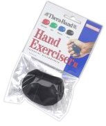 Thera-band Unisex – Erwachsene Handtrainer, XL, 26063, schwarz-extra hart