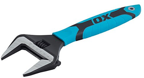 OX Pro Series Adjustable Wrench Extra Wide Jaw 12” (300mm)