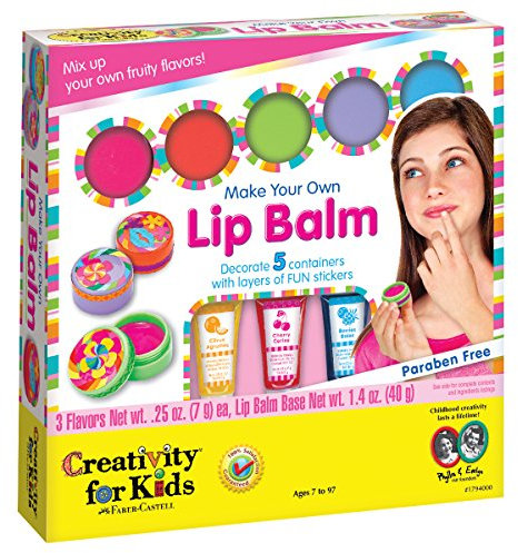 Creativity for kids CFK1762 - Lippenbalsam selbst gemacht, Kinder-Bastelset